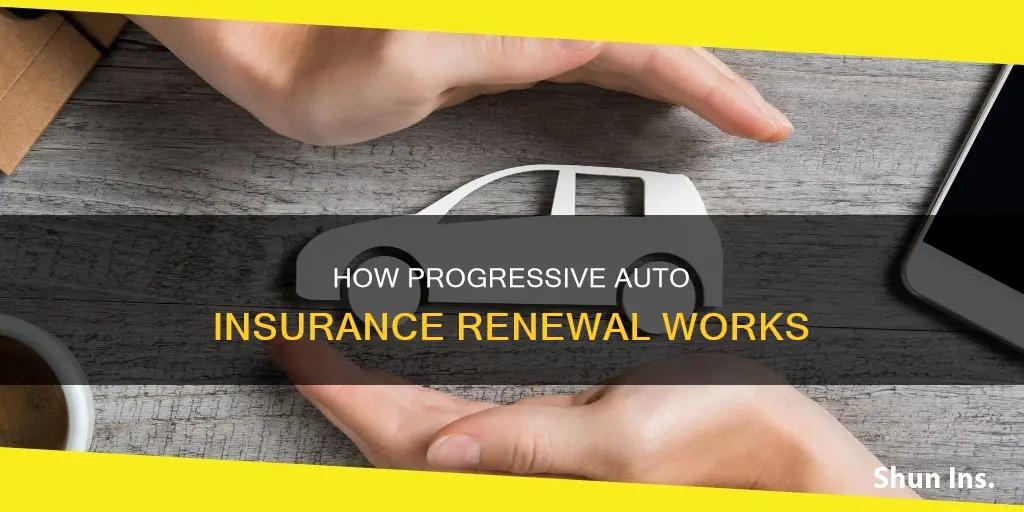 when does progressive renew auto insurance