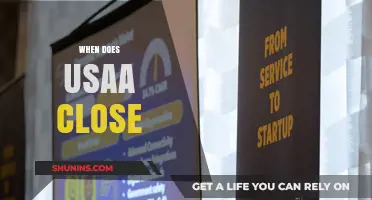 U.S.A.A. Closing Time: When to Arrive Before Shutting Doors