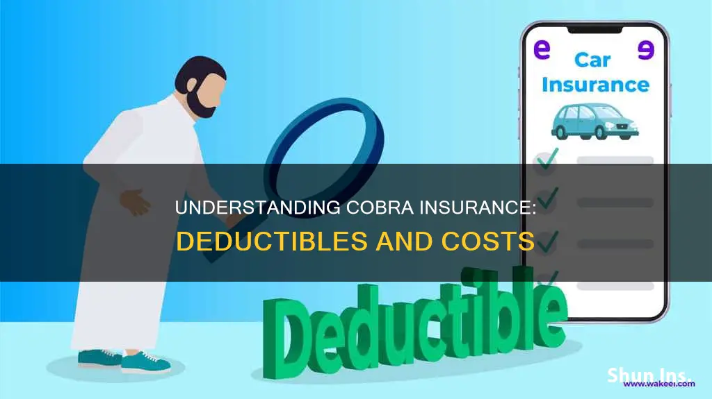 when going on cobra insurance dies deductibke start over
