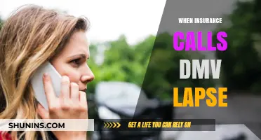 Insurance and DMV: Lapse in Communication