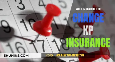 KP Insurance: Deadline for Change