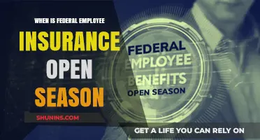 Federal Employee Insurance: Open Season Dates