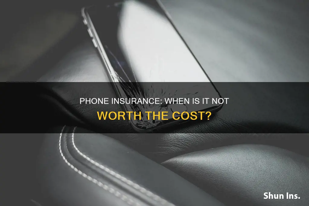 when is it not worth insurance on a verizln phone