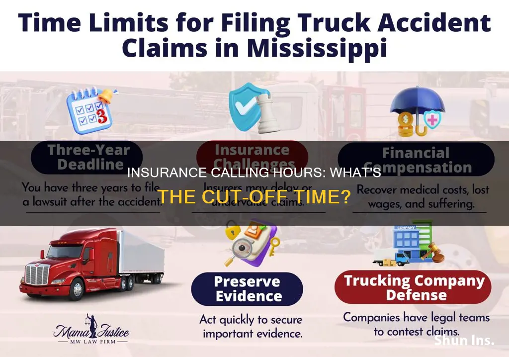 when is it too late to call insurance