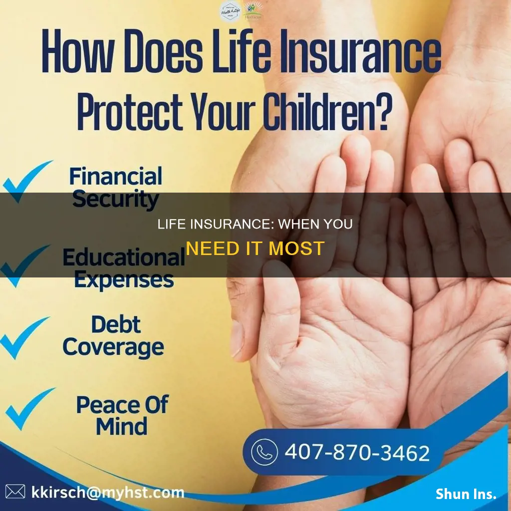 when is life insurance recommended