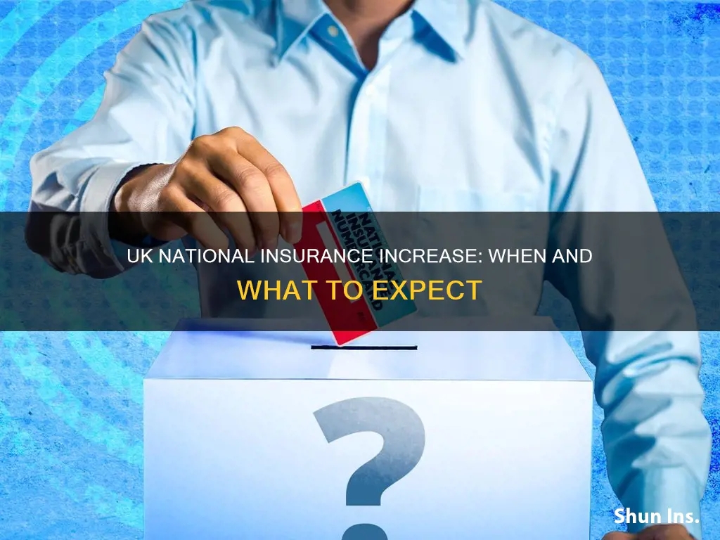 when is national insurance going up