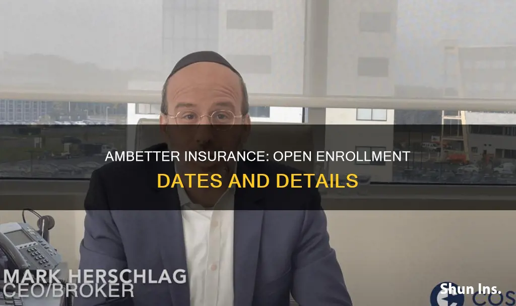 when is open enrollment for ambetter insurance