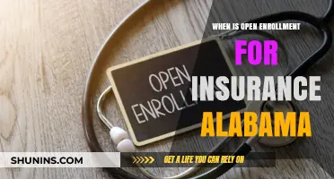 Open Enrollment Dates for Alabama Insurance Plans
