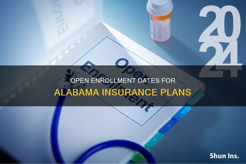 when is open enrollment for insurance alabama