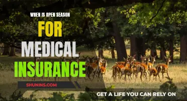 Open Season for Medical Insurance: When to Enroll