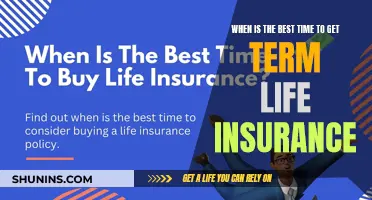 Term Life Insurance: When to Buy for Maximum Benefits