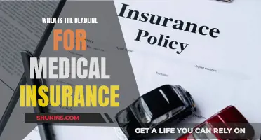 Don't Miss the Deadline for Your Medical Insurance