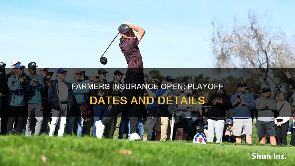 when is the farmers insurance open playoff