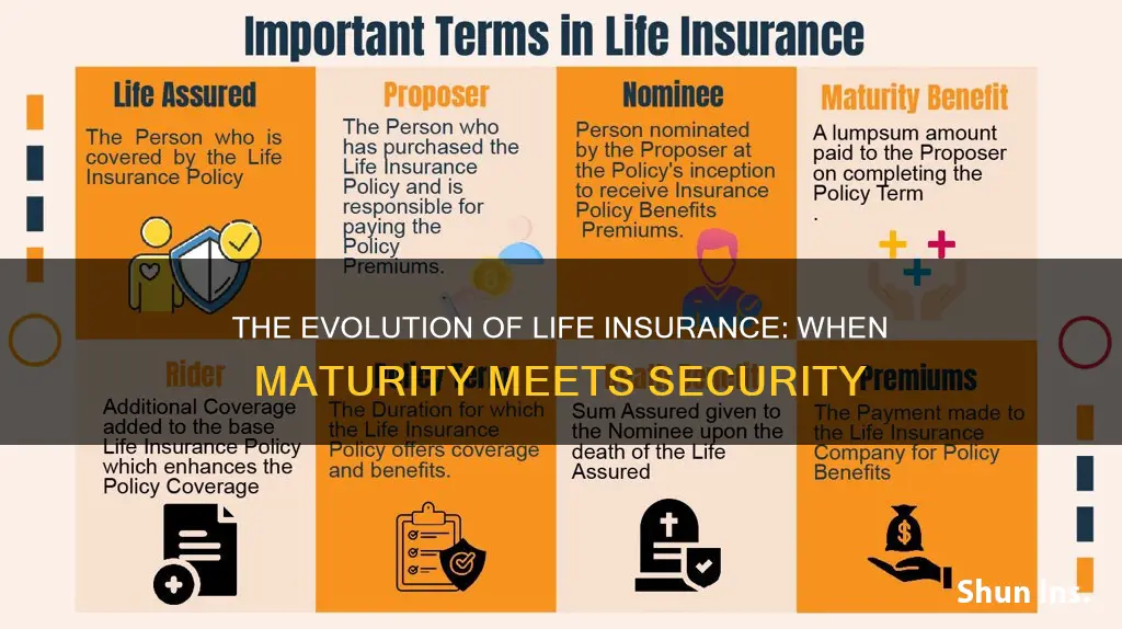 when life insurance matures