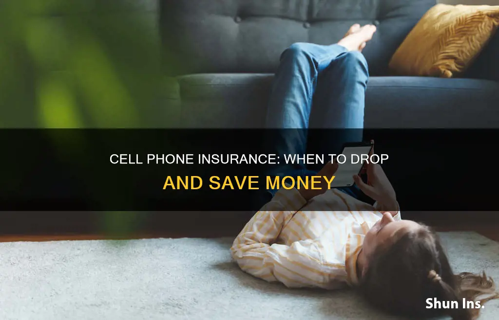 when should I drop cell phone insurance