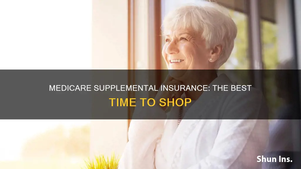 when should I shop for medicare supplemental insurance