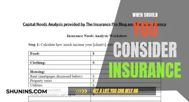 Insurance: When to Get Covered