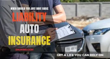 Liability Auto Insurance: When is Basic Coverage Enough?