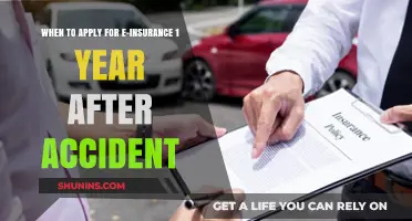 Explore E-Insurance Options One Year Post-Accident