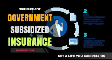 Government-Subsidized Insurance: When to Apply and Get Covered