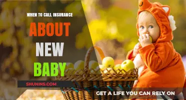 Insurance and Your Newborn: When to Call Your Provider