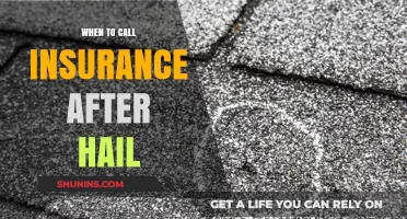 Hail Damage: When to Call Your Insurance Company