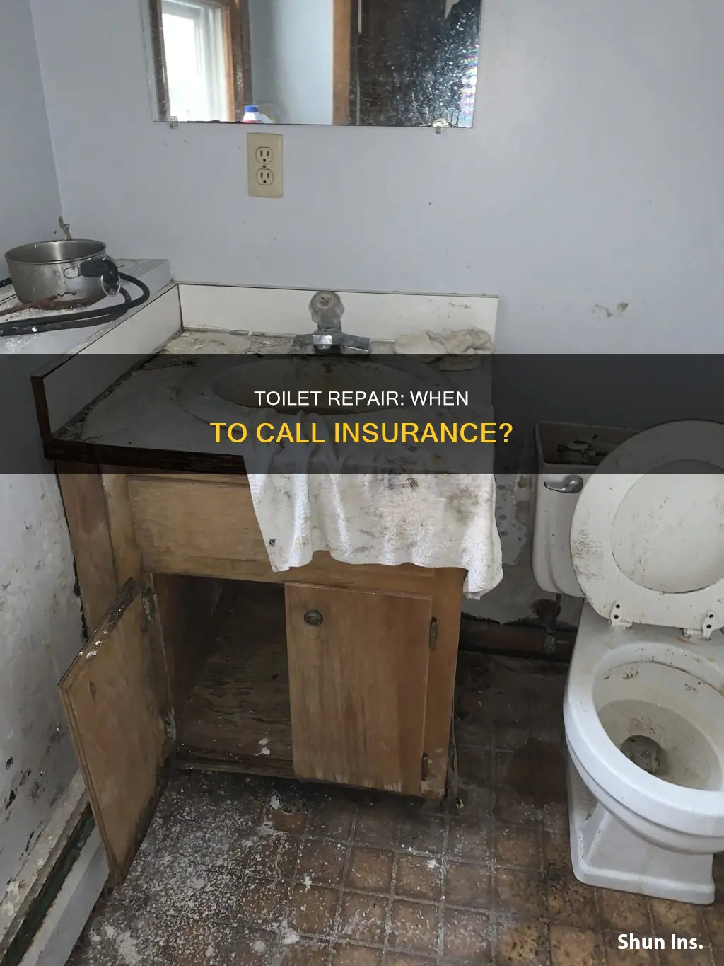 when to call insurance for toilet repair