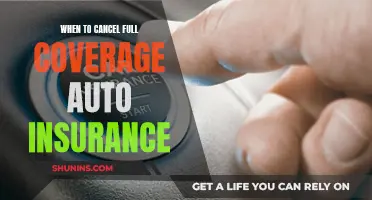 Full Coverage Auto Insurance: When to Cancel and Save