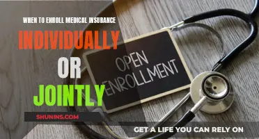 Medical Insurance: Individual vs Joint Enrollment Timing