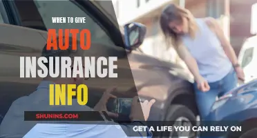 Auto Insurance Info: When to Share Your Details