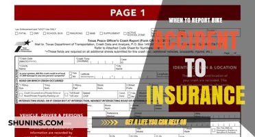 Bike Accidents: When to Report to Insurance