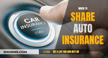 Auto Insurance Sharing: When and How to Share the Load