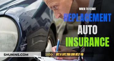 Replacement Auto Insurance: When to Start Coverage?