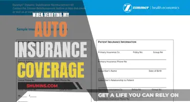 Auto Insurance Coverage: Verifying Your Policy's Validity and Details