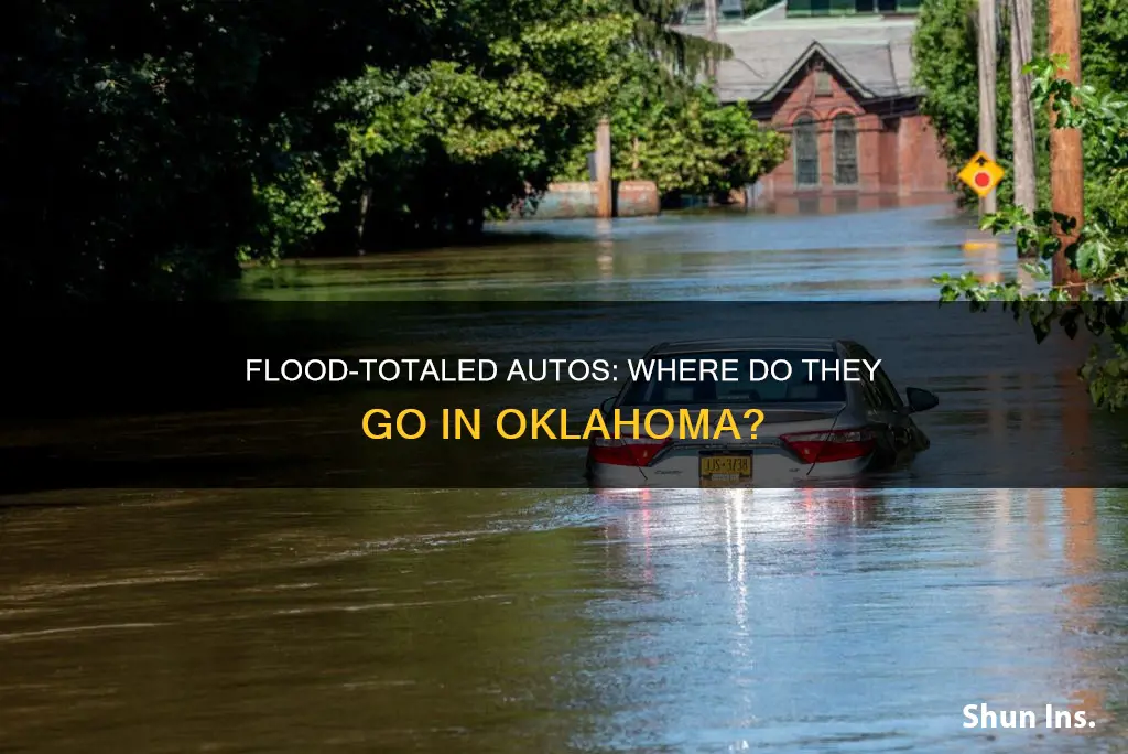 where are flood insurance totaled autos wind up in Oklahoma