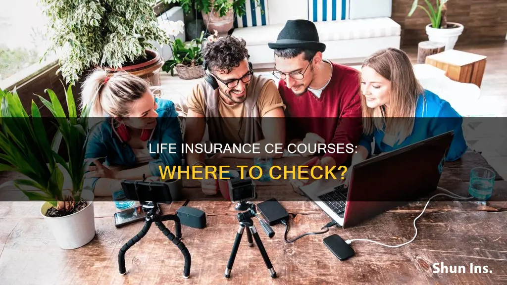 where can I check my life insurance ce courese