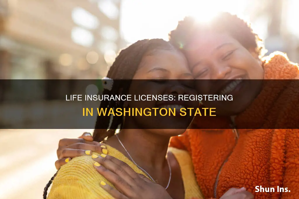 where can I register washington life insurance license