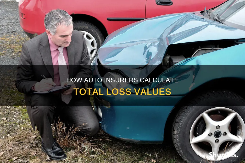 where do auto insurers get total values