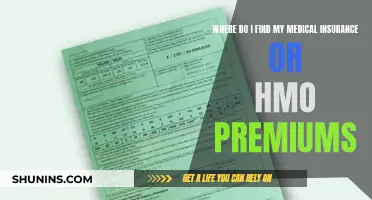 Where to Find Your Medical Insurance Premiums