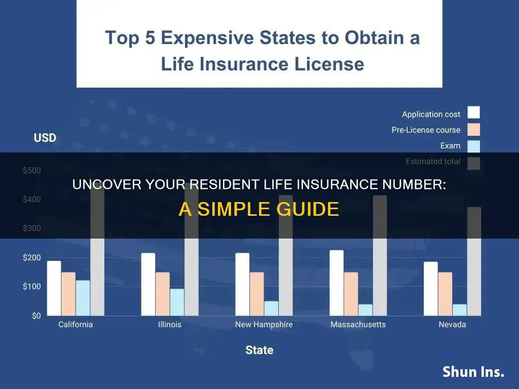 where do I find my resident life insurance number