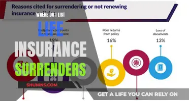 Listing Life Insurance Surrenders: A Comprehensive Guide