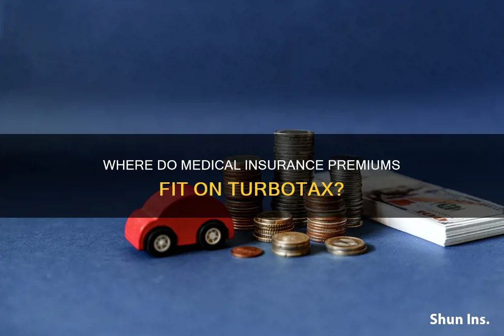 where do medical insurance premiums go on tubrotax