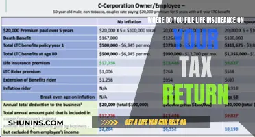 Life Insurance: Filing It on Your Tax Return