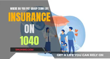 Group Term Life Insurance: Claiming on Your 1040 Tax Form