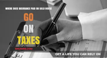 Sold a House: Where Does Insurance Money Go on Taxes?