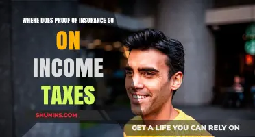 Insurance Proof: Where Does It Fit on Income Tax Forms?