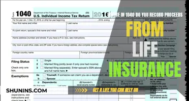 Life Insurance Proceeds: Where to Report on Your 1040