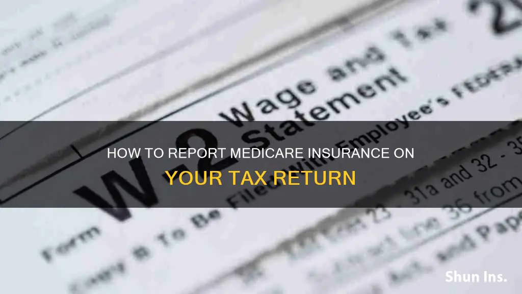 where is medicare insurance on tax form