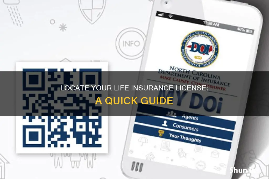 where is your life insurance license number