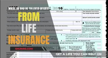 Interest from Life Insurance: Where to Report on Your 1040